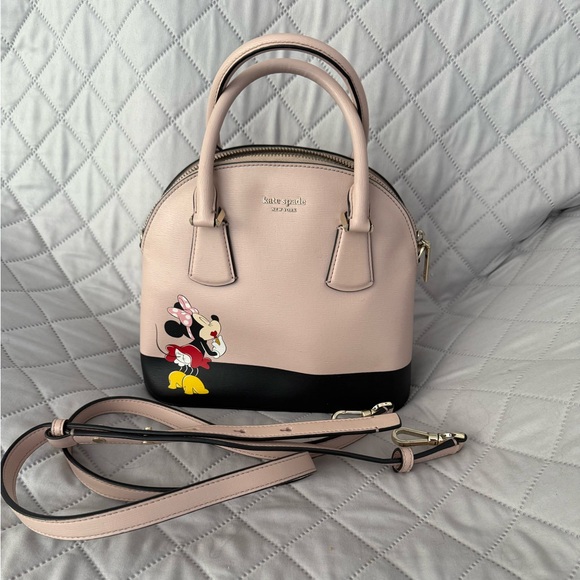 kate spade Handbags - Disney Kate Spade Cream and Black Women's Bag